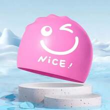 1pc Women Waterproof Non-Slip Large Size Swimming Cap, Suitable For Long Hair Adults, Swimming Equipment - Multicolor - View 11