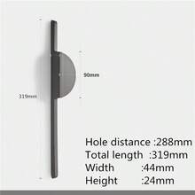 New Gold Semi-Circular Furniture Cabinet Handle, Zinc Alloy Cabinet Handle, Opposite Furniture Door Handle, Cabinet Decorative Hardware - Multicolor - View 15