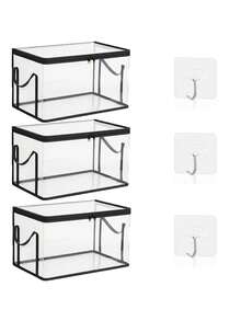 Transparent PVC Clothing Storage Box With Reinforced Zipper And Side Handles, Stackable Wardrobe Storage Container, Foldable Wardrobe Storage Box For Storing Clothes, Towels, Books, Bedroom, Dorm, Apartment, Home Organization Back To School And Daily Home Storage Solution, Zipper Wardrobe Clothing Storage Box, Foldable Wardrobe Storage Organizer For Bedroom Dorm Apartment, Perfect Back To School And Home Gift - Multicolor - View 13