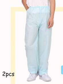 Thick Reusable Rain Pants, Suitable For Cycling, Outdoor Travel, Hiking And Camping, Portable Adult Rain Pants, Camping Gear, Camping Essentials - Multicolor - View 18
