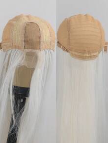 26-Inch Long Straight Synthetic Wig, Heat-Resistant Fiber, Smooth And Realistic Hair Strands - Multicolor - View 7
