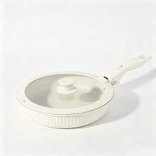 Set Peralatan Masak Anti Lengket 1/4 Buah dengan Gagang yang Dapat Dilepas, Termasuk Wajan, Wok, Alas Panci, dan Panci Susu, Cocok untuk Kompor Gas dan Kompor Induksi di Rumah, Dapat Ditumpuk dan Mudah Disimpan, Aman untuk Mesin Pencuci Piring/Oven - View 17