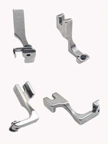 Durable T69 Model Adjustable Invisible Zipper Presser Foot With Groove, Single-Sided Zipper Presser Foot, Suitable For Sewing Machines, Knitting And Handicrafts, Industrial And Household Use, Silver Presser Foot - Practical - View 6