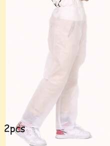 Thick Reusable Rain Pants, Suitable For Cycling, Outdoor Travel, Hiking And Camping, Portable Adult Rain Pants, Camping Gear, Camping Essentials - Multicolor - View 20