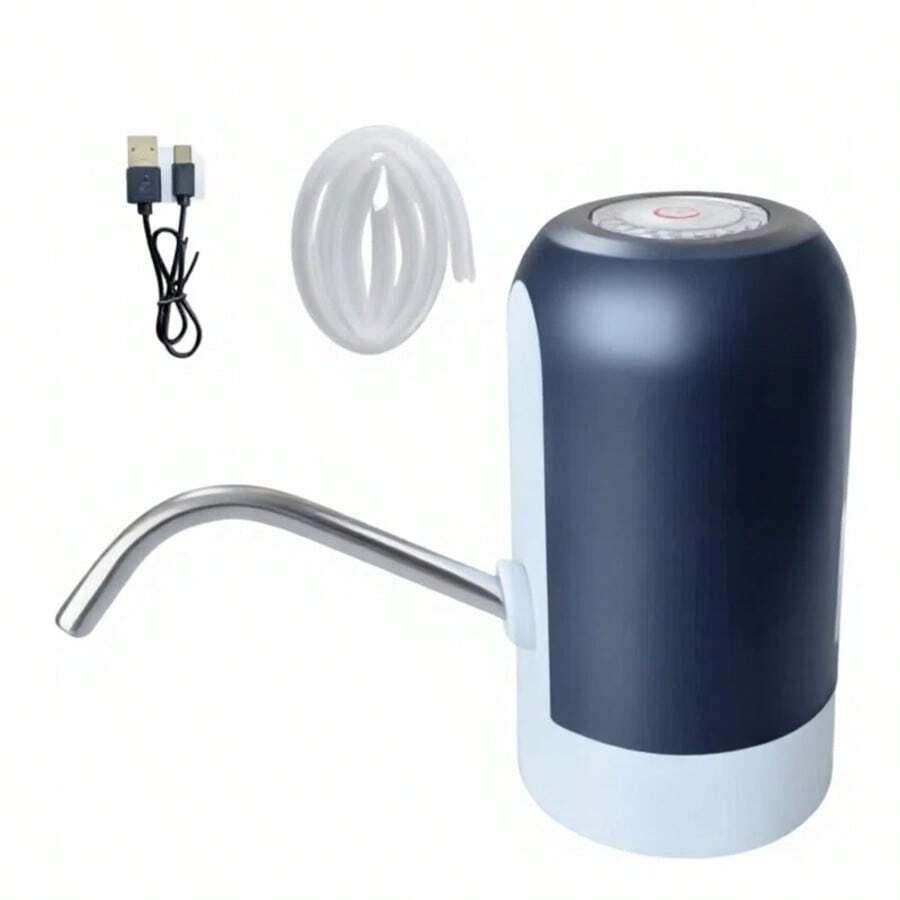 Mini Smart Multi-Speed Foldable Electric Water Pump, Automatic Portable Type-C Rechargeable Water Dispenser - Multicolor - View 1