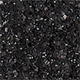 Negro - Cruz de diamantes de imitación