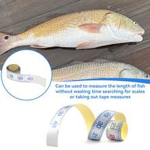 40 Inch Fish Measuring Ruler Sticker, Bold Easy-To-Read Scale, Suitable For Boats, Kayaks, Fishing Nets, Coolers - White - View 1