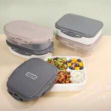 Multifunctional Bento Lunch Box With Multiple Compartments - Multicolor - View 5