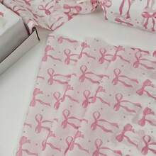30 Sheets Gift Wrapping Paper, Pink Bow Pattern Wrapping Paper, Large Wrapping Paper, Holiday Decoration Wrapping Paper, High-End Gift Wrapping Paper, Creative DIY Handicraft Wrapping Paper, Bouquet Wrapping Paper, Suitable For Holiday, Wedding, Birthday, Gift, Party Decoration Wrapping Paper. - Packaging Paper - View 9