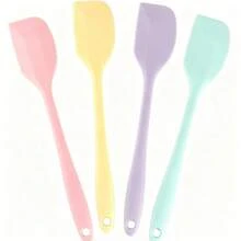 3/2/1 buah Scraper Silikon Kecil Terintegrasi Warna-warni Gaya Nordik, Scraper Kompak, Pisau Mentega, Alat Pemanggang, Scraper Silikon Kecil Terintegrasi Warna-warni Gaya Nordik, Scraper Kecil Tahan Panas dan Anti Selip, (Gaya dan Warna Acak) - MultiWarna - View 15