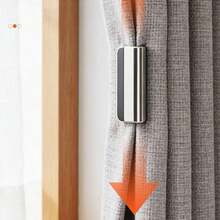 1/5/10 Pairs Strong Magnetic Blackout Curtain Clips, No-Sew Curtain Gap Fixing Buckles, Reusable Multi-Function Curtain And Clothing Fasteners, Non-Damaging Clips, Suitable For Living Room, Dorm, Apartment - Fastener - View 7