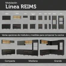 Mueble De Cocina Para Horno Madesa Reims 60cm 2 Puertas NN - Negro - Ver 9