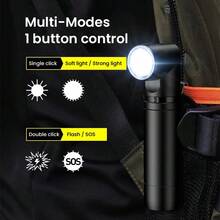 Philips Rechargeable Battery Flashlight, Ultra-Long Life, High Capacity, Portable Spotlight For Outdoor And Emergency Lighting - Multicolor - View 3