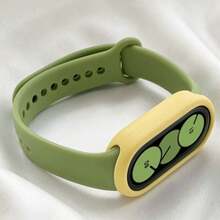 1 Strap + 1 Silicone Protective Case Combo, High Aesthetic Watch Band, Elegant & Exquisite, Comfortable & Breathable Silicone Strap Design, Suitable For Xiaomi 10/9/8 Sizes, Quick Detachable Buckle Design, Supports NFC Version Sharing, High Cost-Performance, Couple Watch Band Accessories - Multicolor - View 18
