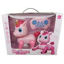 Pink Electric Unicorn + 500mAh Lithium Battery + Forward + Forward Handstand + Backward Handstand + Lie Down + Singing + Dancing + Programming - Pink - View 9