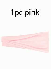 Bandeau élastique large, tissu absorbant l'humidité, bandeau extensible, unisexe, bandeau de sport fin et doux, bandeau élastique, bandeau de transpiration, accessoire essentiel pour le fitness, la plage, le football, le camping, les voyages, l'équipement de randonnée - Multicolore - Voir 11