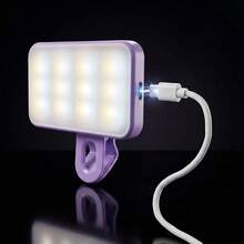 No 015062149-0001 1pc Portable 3-Color Effect Fill Light For Phone And Computer, Suitable For Daily Party Photography And Video Use - BGD-11A - View 11