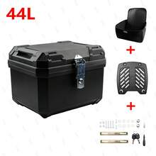 44L Waterproof Motorcycle Tail Box With Security Lock, Suitable For Helmet And Luggage Storage, Also Applicable As Helmet Box - Tail Box - View 7