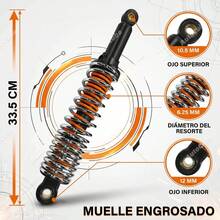 Bicycle Shock Absorbers - Black - View 8