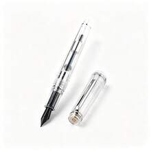 Jinhao 82 Transparent Resin Fountain Pen, M Nib 0.7mm, Office & Study Writing Gift Pen, Back To School - 82 - View 34