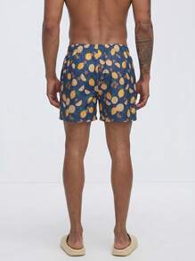 4 paquetes de bóxers cómodos con estampados de colores para hombres - Multicolor - Ver 2