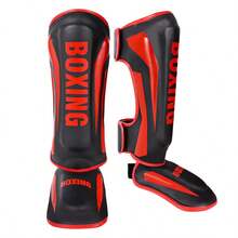 LASTSTAND Muay Thai Boxing Shin Guards For Adults And Students, Boxing Sanda Shin And Foot Protector, Combat Training Professional - Multicolor - View 22