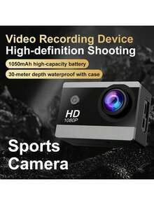 Reletech 4K 雙模式運動攝影機,4K Ultra HD/1080P 雙高清錄影,1050mAh 大容量電池,30米防水(含防水殼),戶外騎行、徒步、潛水錄影必備 - 查看 12