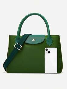 New Women's Handbag, Lightweight And Large Capacity Handbag, Suitable For Daily Commuting And Short Distance Travel - Green - View 6