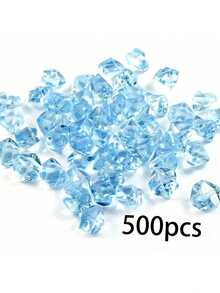 100/500/1000/2000件高品質彩色壓克力冰石套組-不對稱形狀透明仿寶石,適用於婚禮裝飾、桌面中心裝飾、蠟燭製作與花瓶裝飾 - 多色 - 查看 13