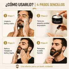 Beard & Mustache Care - Beard Cream + Beard Gel + Beard Spray + Beard Oil - View 7