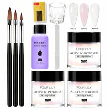 Acrylic Nail Powders & Liquids - Baby Pink - View 6