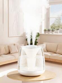 LED Dual-Port Humidifier With Seven-Color Ambient Night Light, Suitable For Bedroom, Living Room, Office, Home Daily Use And Gift, USB Large Capacity Humidifier - JB3000 - View 7