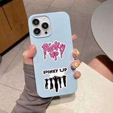 50張 K-Pop KATSEYE PINKY UP 貼紙，Katseye 禮品周邊海報裝飾，乙烯基防水，適用於筆記本電腦、手機、汽車、滑板、水瓶、剪貼簿、計畫本 - E - 查看 4