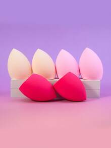 6/15/21pcs Makeup Sponges, Foundation Blending Makeup Sponges, Suitable For Liquid, Cream And Powder Products For Flawless Application, Multi-Color Makeup - Multicolor - View 1