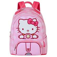 Hello Kitty Safta Motorcycle School Backpack, 25x22x15 Cm, Children's Back To School Backpack, Lightweight And Durable, Front Zipper Pocket, Adjustable Padded Straps - Opsi 4 - View 3