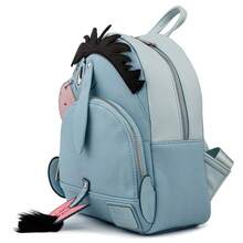 Safta Disney Winnie The Pooh Eeyore School Backpack, 3D Design With Ears And Bow, 20x25x9 Cm, Zippered Compartment, Top Handle And Padded Shoulder Straps - Option 1 - View 3