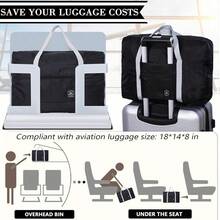 Multifunctional Foldable Travel Bag, Large Capacity Luggage Bag, Short Trip, Moving Handheld Storage Bag, Portable Carry-On Luggage Bag,Back To School - View 12