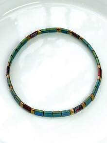New Fresh Summer Vintage Niche TILA Bracelet, Japanese Imported Bracelet, Multi-Layer Stackable - Multicolor - View 22