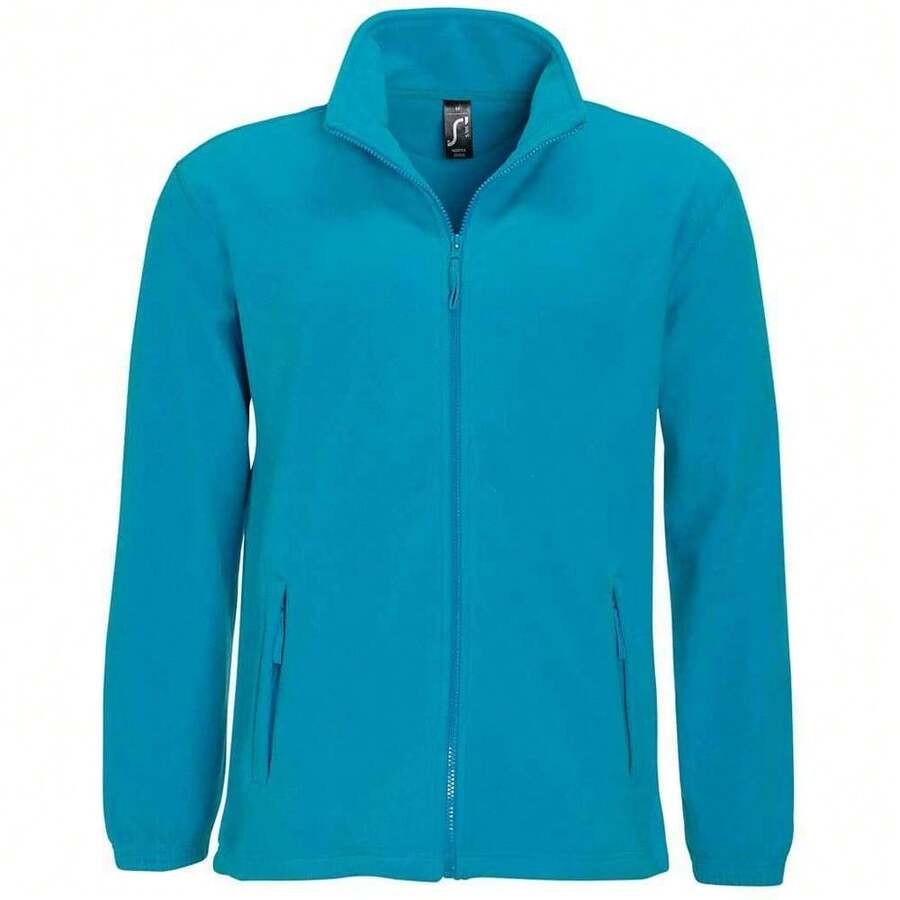 SOLS Unisex Adult North Fleece Jacket - Aqua - View 1