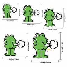 1pc Angry Water-Spraying Frog Shaped Carpet, Cute Bedside Rug, Non-Slip Wear-Resistant Foot Mat, Forest Healing Atmosphere Decor, Suitable For Ins Style Creamy Home Decor - Multicolor - View 5