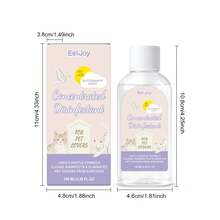 Cairan Pembersih Hewan Peliharaan, Penghilang Bau untuk Kucing, Bahan-Bahan Lembut, Pengharum Ruangan Segar Setiap Hari - 100ml - View 12