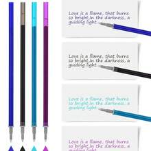 2026 Back To School Season 13cm Erasable Pen Refill, Friction Erasable Pen, Colorful 0.7mm Writing Refill - 13cm 0.7mm - View 2