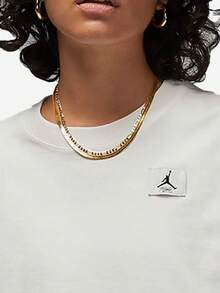 Nike نايك جوردان الأصلي جديد للنساء توب قصير بأكمام قصيرة قابل للتنفس DZ3212-133 - DZ3212-133 - مشاهدة 3