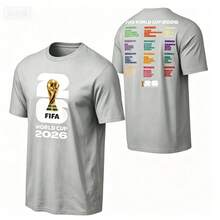 FIFA World Cup 2026 ™     World Cup Bracket Tee - Unisex - 灰色 - 查看 1