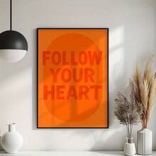 1pc Featuring Vibrant Colors, Uplifting Wall Art, Motivational Prints, Minimalist Canvas Design, Living Rooms Decor - A - View 2