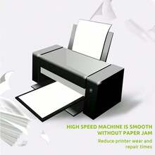100 Sheets A4 80gsm Paper, Letter/Legal Size, White Office Paper, Back To School Essentials - A - View 2