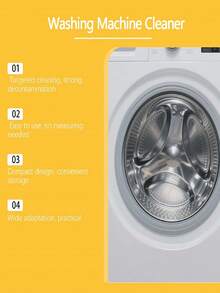 JUE FISH Washing Machine Cleaner Tablet Deep Cleaning Deodorizer Descaling Effervescent Tablet For Laundry Drum Home Cleaning Supplies,Deodorizing Descaling Effervescent Laundry Tub Cleaning Tablet - Multicolor - View 8