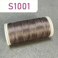 Sanbest Benang Renda Metalik Kelas Atas Terbaru 2026 100m 150D 3 Lapis 0,25mm untuk DIY Anting, Gelang, Kalung, Perhiasan, dan Kerajinan Rajut. Benang Renda Crochet Kuat, Benang Buatan Tangan Emas dan Perak. - 150D/3 - View 14