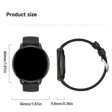 IP67 Waterproof Men's/Women's Smartwatch, Equipped With 210mAh Large Capacity Battery; High-Definition Full Touch Screen; Wireless Calling; Message Notification; Weather Forecast; Watch Face Wallpaper; Colorful Strap; Fashion Style; Best Gift Choice, Suitable As Gift For Friends, Holiday Gift - View 4
