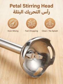 SOKANY 4-In-1 Multifunctional Mixer, Combines Electric Mixer And Kitchen Blender Functions - Grey - View 9